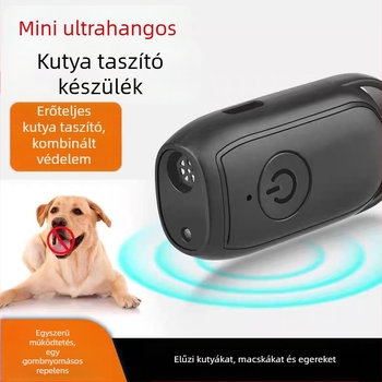 Ultrahangos kutyariasztó, ABS anyag, alkalmas kutyáknak, nem importált