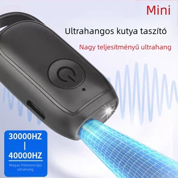 Ultrahangos kutyariasztó, ABS anyag, alkalmas kutyáknak, nem importált