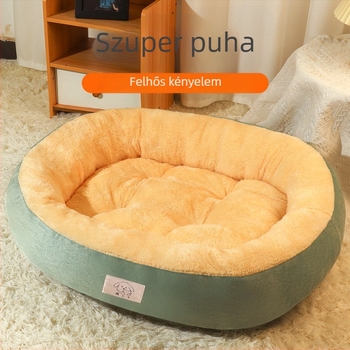 Téli meleg, vastag kutyaágy kis méretű fajtáknak (Bichon Frisé, Pomeranian) – szakadásálló matrac