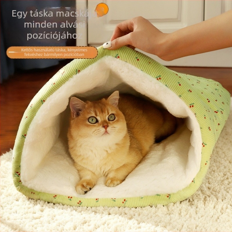 Háziállat alvózsák – meleg macskafészek minden évszakra