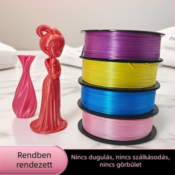 PLA+ 3D nyomtatáshoz való filament, 1 kg, nagy szakítószilárdság, kompatibilis a Bambu Lab Creative 3D-vel