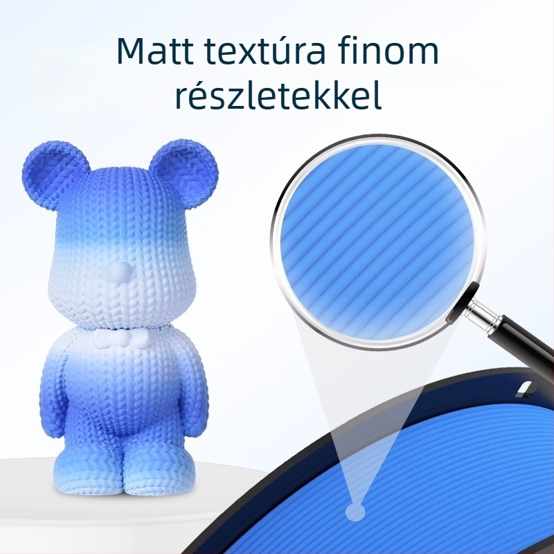 Rambo PLA matt filament 3D nyomtatóhoz, 1 kg, átmérő 1,75 mm