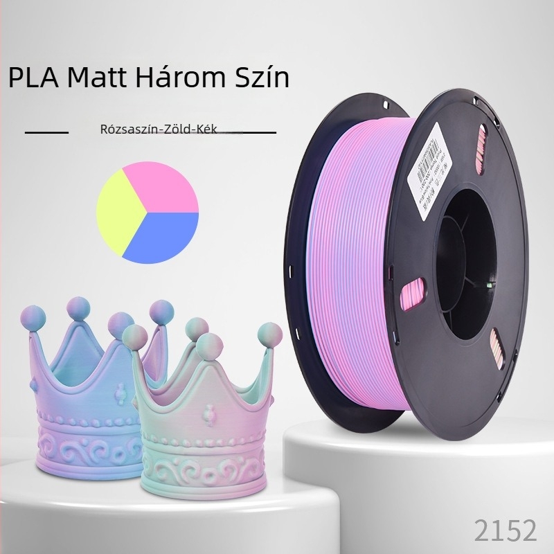 Rambo PLA matt filament 3D nyomtatóhoz, 1 kg, átmérő 1,75 mm