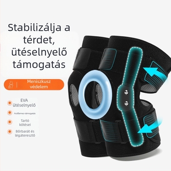 Ricardo térdvédő, poliszter testű, felnőtteknek, kosárlabdához, térdvédelme