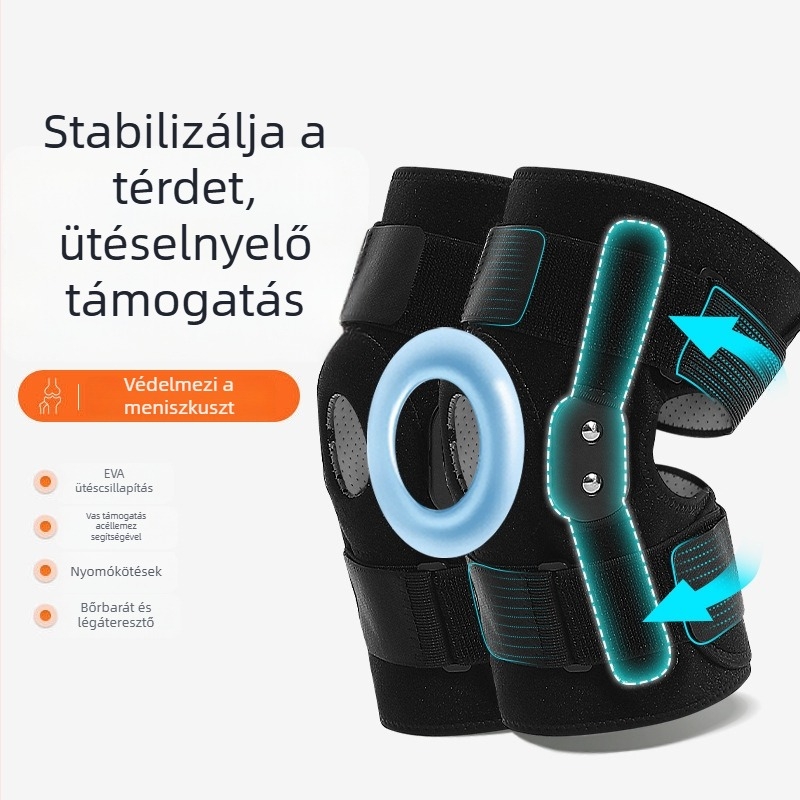 Ricardo térdvédő, poliszter testű, felnőtteknek, kosárlabdához, térdvédelme