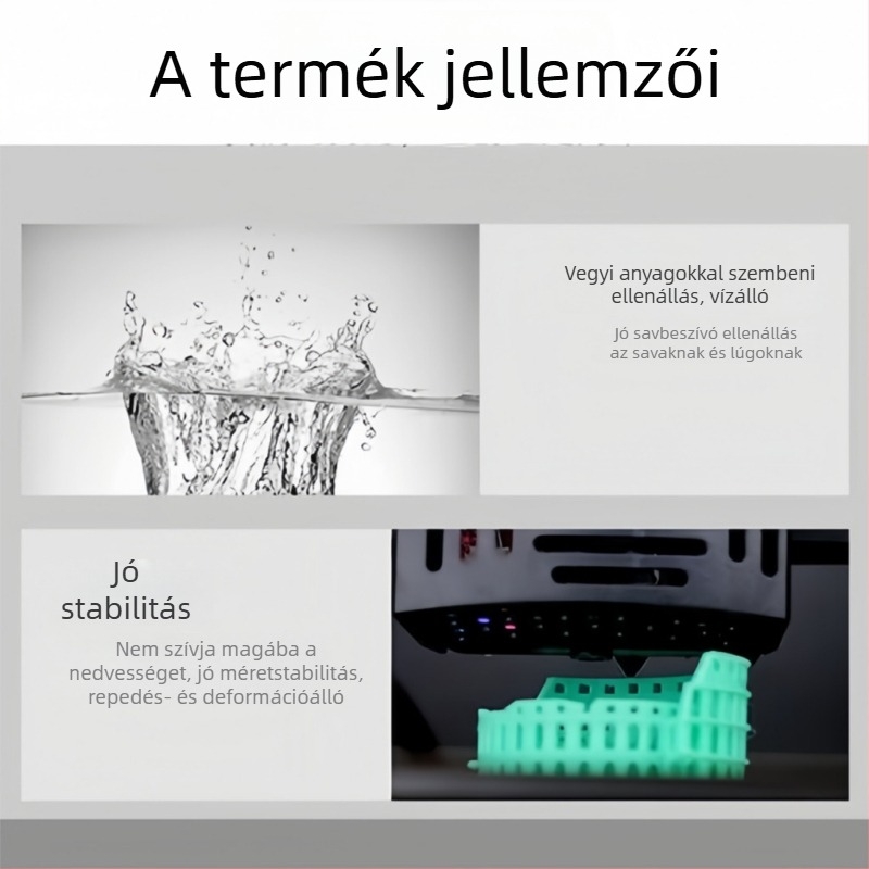 PETG 1,75 mm filament 3D tollhoz, 1 kg, Termékkód 9272