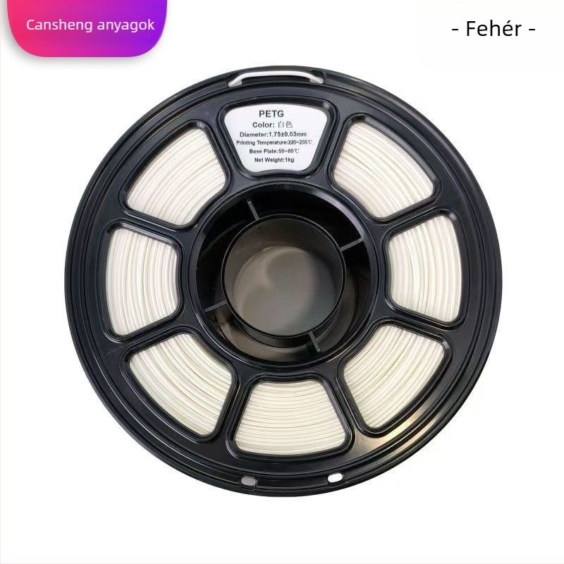 PETG 1,75 mm filament 3D tollhoz, 1 kg, Termékkód 9272