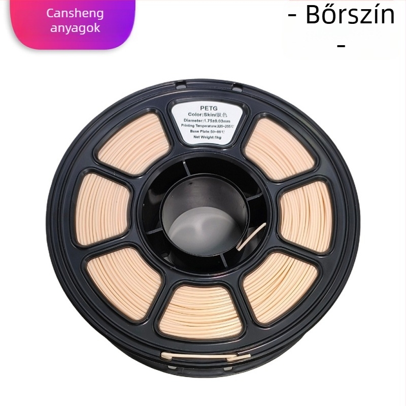 PETG 1,75 mm filament 3D tollhoz, 1 kg, Termékkód 9272
