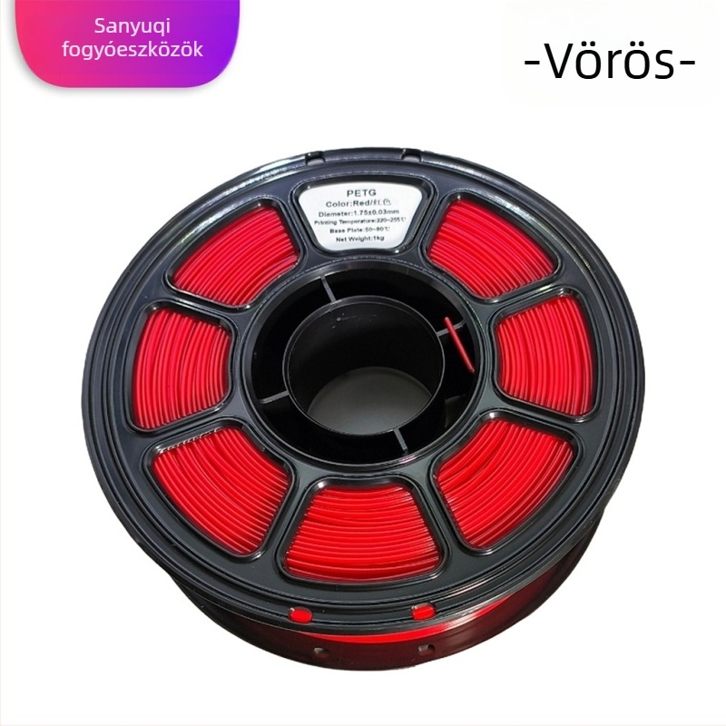 PETG 1,75 mm filament 3D tollhoz, 1 kg, Termékkód 9272