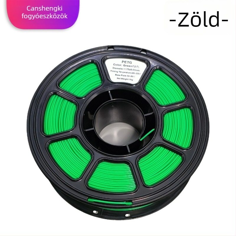 PETG 1,75 mm filament 3D tollhoz, 1 kg, Termékkód 9272
