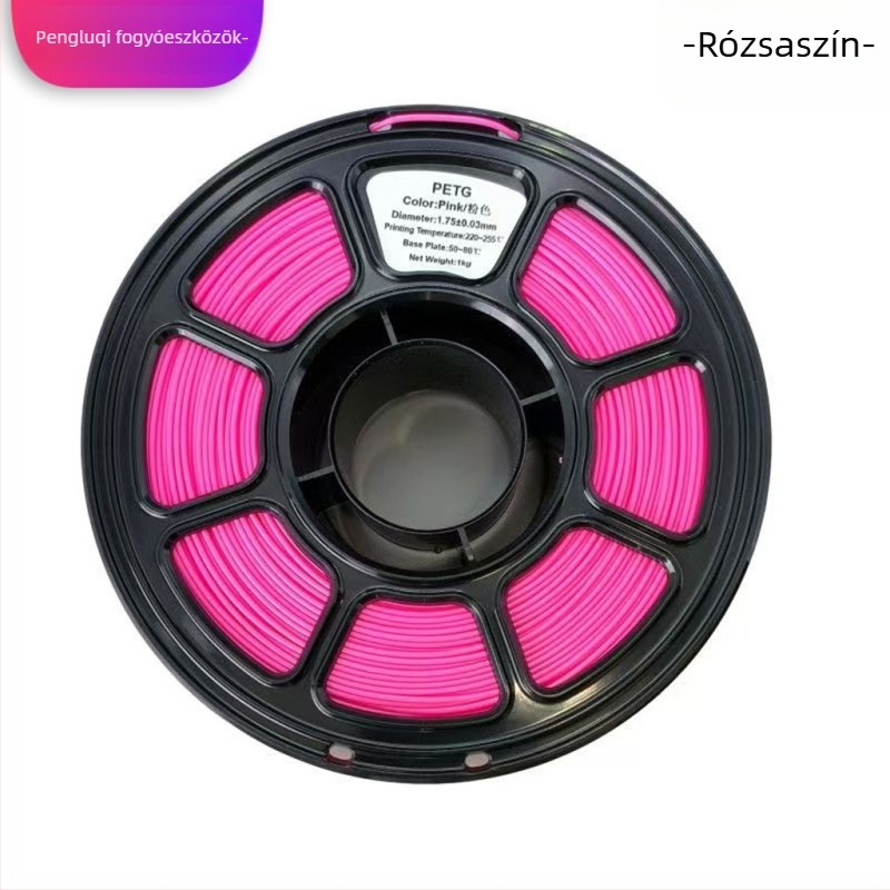 PETG 1,75 mm filament 3D tollhoz, 1 kg, Termékkód 9272