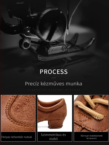 KCdance tánccipő felnőtteknek, uniszex, bőrtalppal, közepes vastagságú, professzionálisan puha talp edzéshez