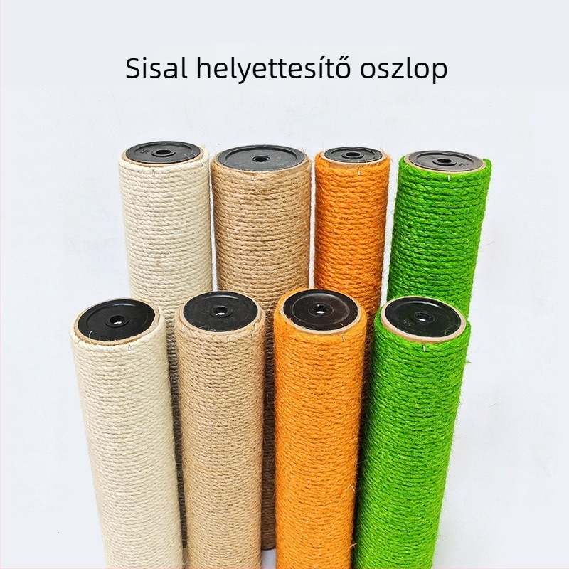Hartley Fa macska karmoló oszlop – egyszerű stílus, 8 darabos csomag, DIY alkatrészek