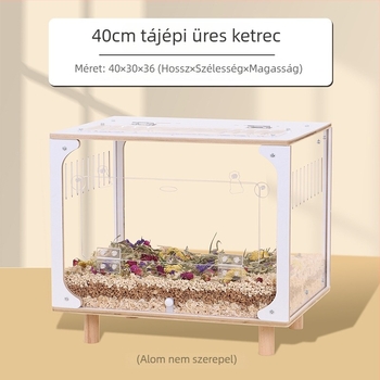 Fából készült hörcsög ketrec, négy évszakos használat, márka Add Card
