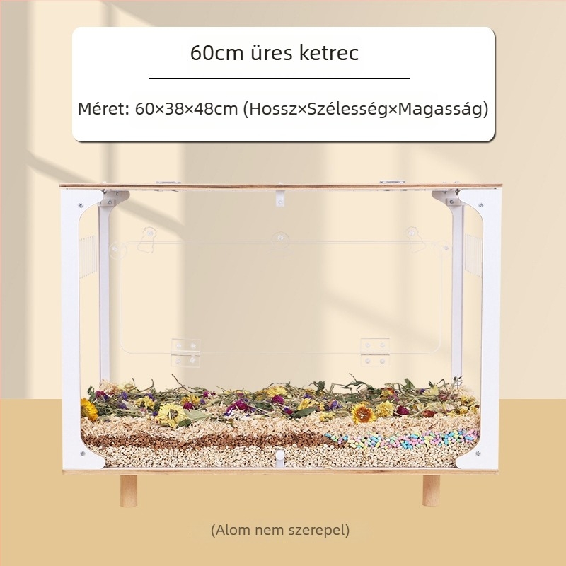 Fából készült hörcsög ketrec, négy évszakos használat, márka Add Card