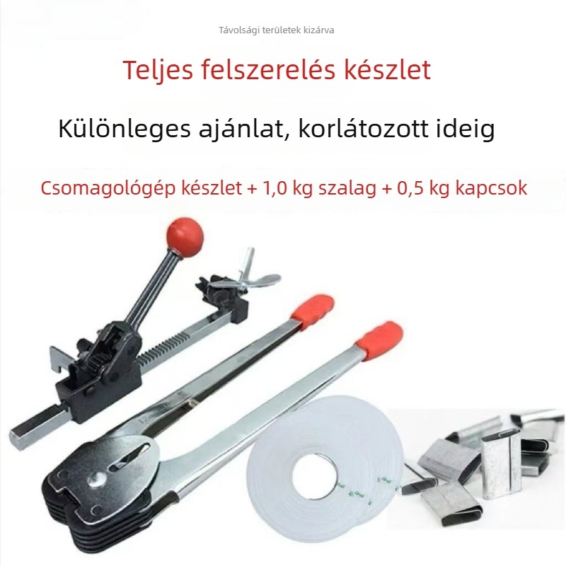 PP csomagoló szalag 15 mm x 1.7 mm – műanyag csomagoló szalag karton lezárásához