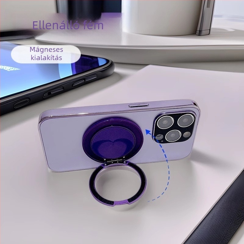 Torras Lazy Stand – univerzális hátoldali telefon-tartó, ötvözet felépítés, Apple-kompatibilis
