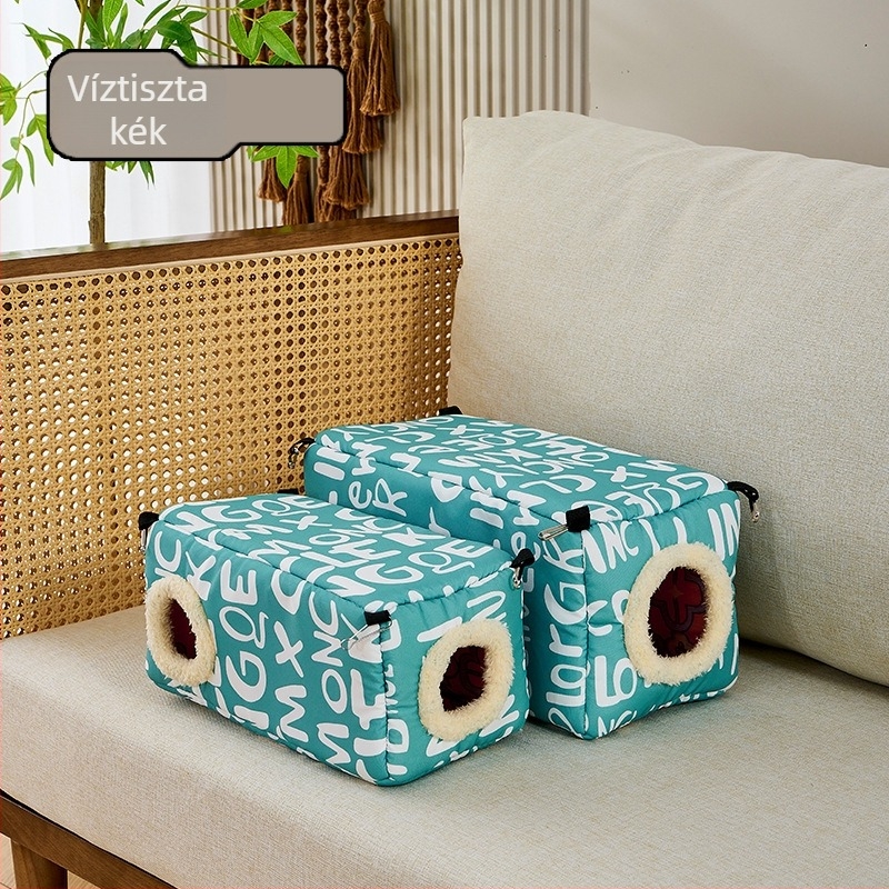 Textil fészek Hörcsögöknek és kisállatoknak — Beibei Pets, Anyag: Szövet, Alkalmas: Hörcsög