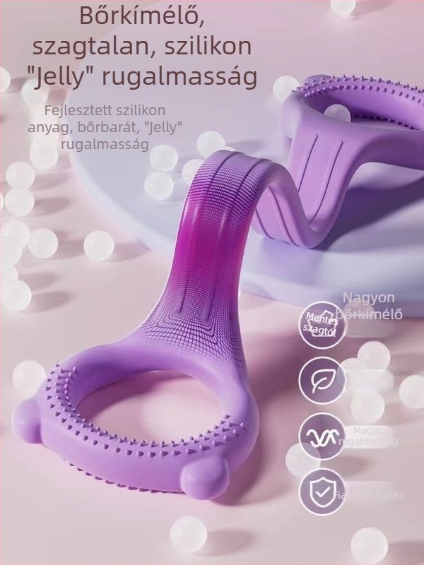 Nyolcas alakú latex ellenállás-szalag hátedzéshez és vállnyitáshoz