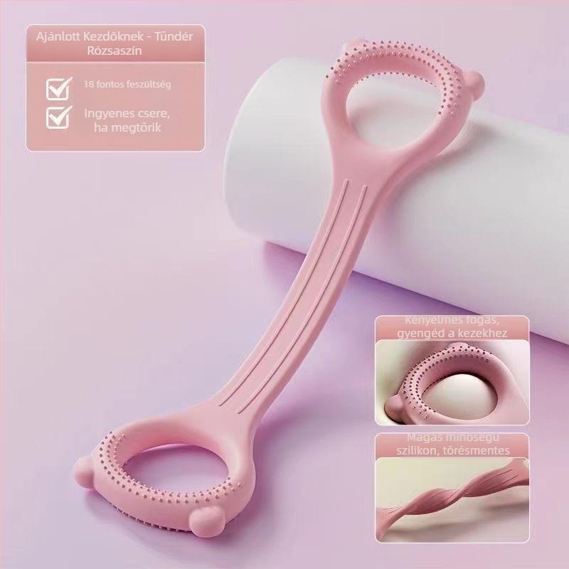 Nyolcas alakú latex ellenállás-szalag hátedzéshez és vállnyitáshoz