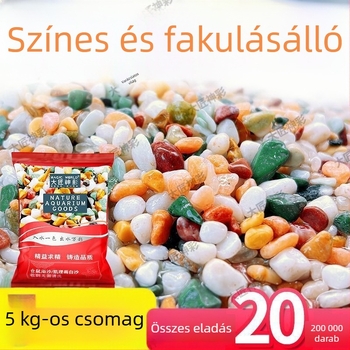 Természetes Rain Flower kövek akvárium aljához, hidroponikus ültetési felülethez és szukkulensek dekorációjához.