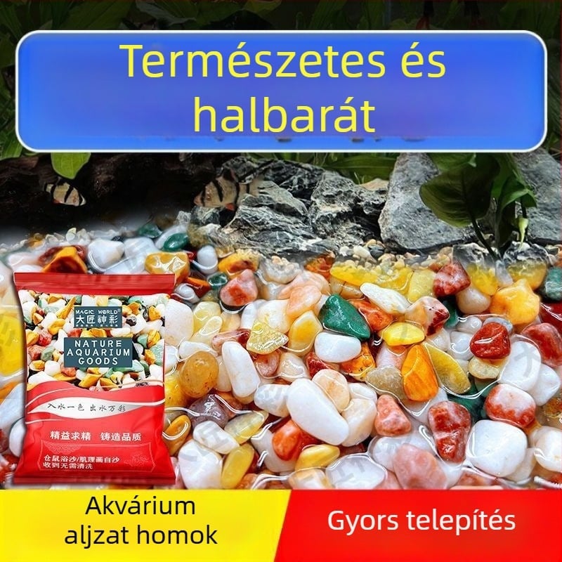 Természetes Rain Flower kövek akvárium aljához, hidroponikus ültetési felülethez és szukkulensek dekorációjához.