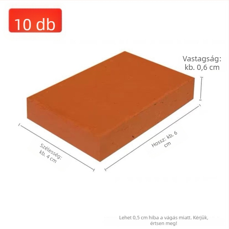 Tájkertészeti tégla – műanyag, származás: Shandong, tájépítésre szolgáló kő, dobozban 1000 db