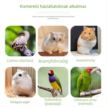 Új filcből készült hörcsögfészek, négy évszakos, függő rejtekhely