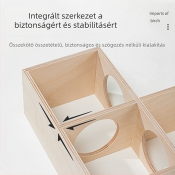 Hörcsög fa ház – anyag: fa, egész éves használatra, márka Home small pet