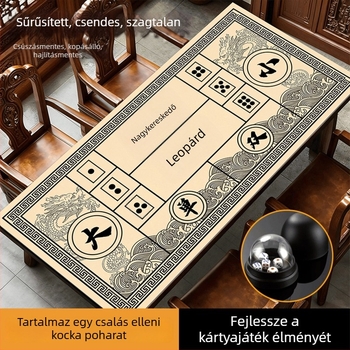 Diatomitiszappal készült dobókockák, kerek sarkú
