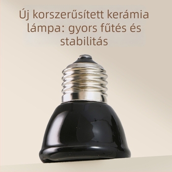 YEE kerámia madármelegítő lámpa papagájketrechez – szigetelő doboz, téli fűtés (Márka: YEE)