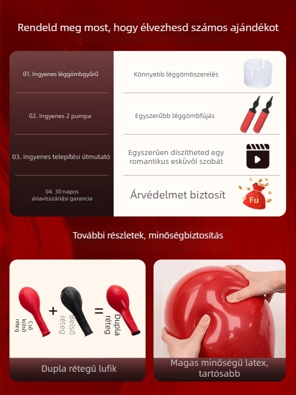 Esküvői ballonív – Anyag: Papír; Forma: farokgömb; Ballon típus: földre eső; Márka: Default item; Kategória: Lufi