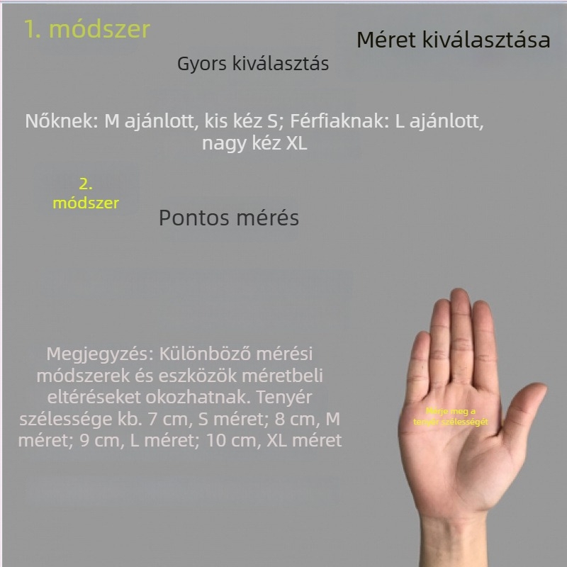 Eldobható kesztyű latexből, nitrilből és PVC-ből, sebészeti és konyhai használatra, 0,05 mm vastagságú
