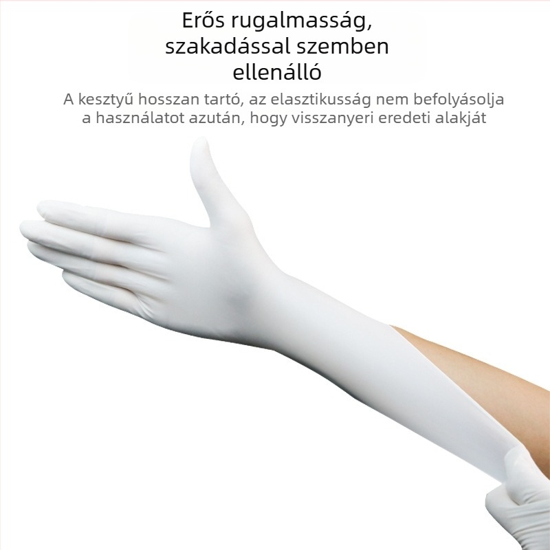 Blue Sail egyszer használatos latex vizsgálati kesztyűk, pormentes, sterilizált, klinikai és fogászati használatra