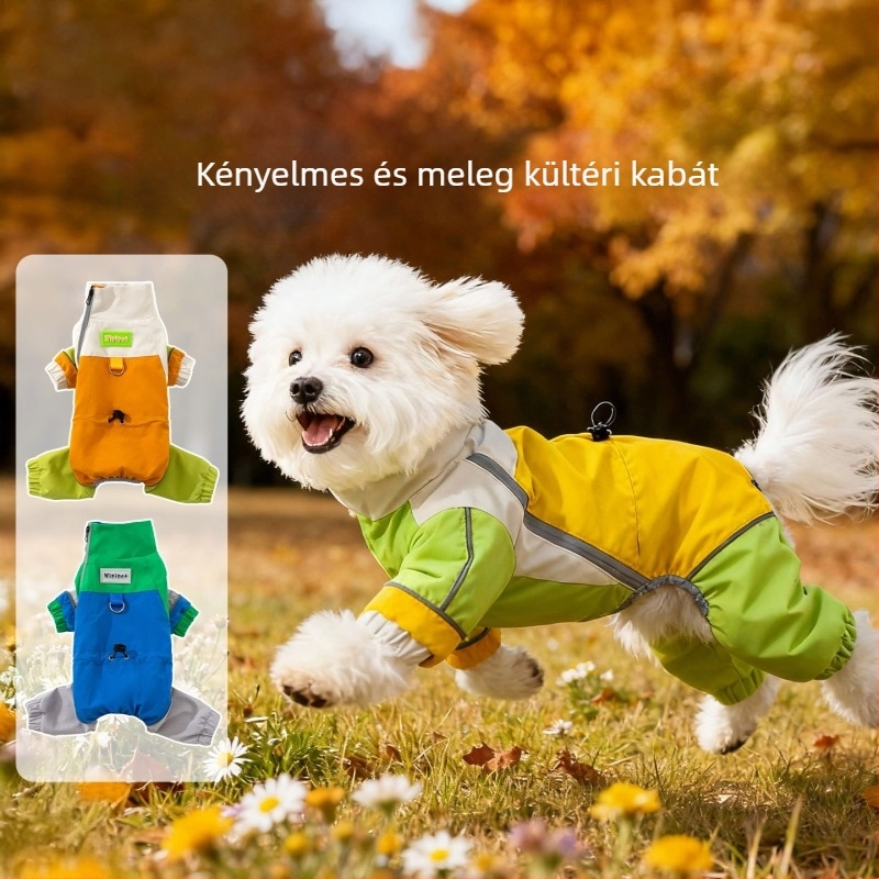 Pamut kutyakabát őszre – mindennapi stílus, Sour bear, háziállat ruházat