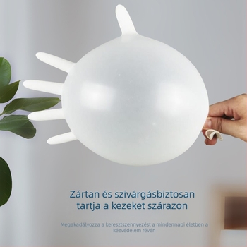 Paidai nitril kesztyűk, egyszer használatosak, többfunkciós, súly 4.5