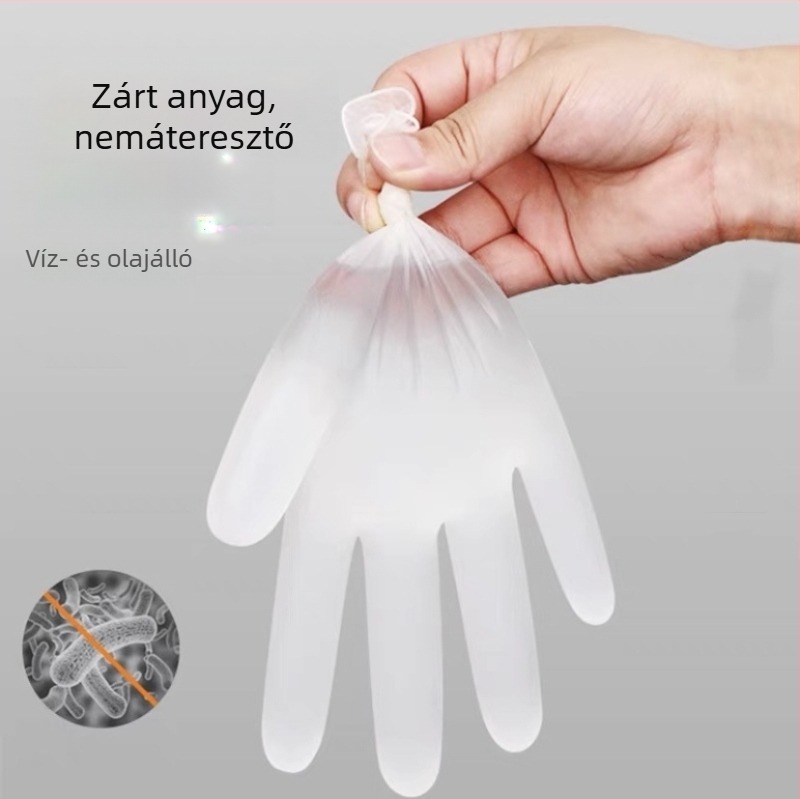 Egyszer használatos PVC kesztyűk a szépségipar, tetoválás és hímzés számára
