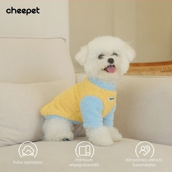 Cheepet Leisure Coral Fleece Háziállat Pulóver