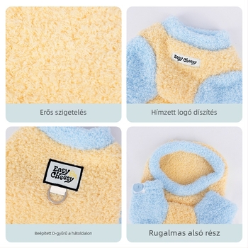 Cheepet Leisure Coral Fleece Háziállat Pulóver