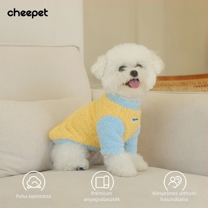 Cheepet Leisure Coral Fleece Háziállat Pulóver