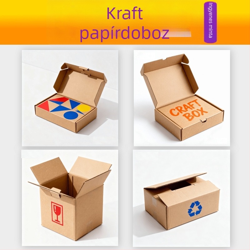 Autóipari csomagoló doboz, testre szabható hajtogatott karton, 230–450 g papír, logónyomtatás elérhető, ofszet/relief/UV/gravírozás, ezüst hőnyomás