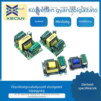 Tápegység-modul 220V AC bemenet, 9V DC kimenet 0,5A, izolált buck konverter, Túláram védelem (Ipari)