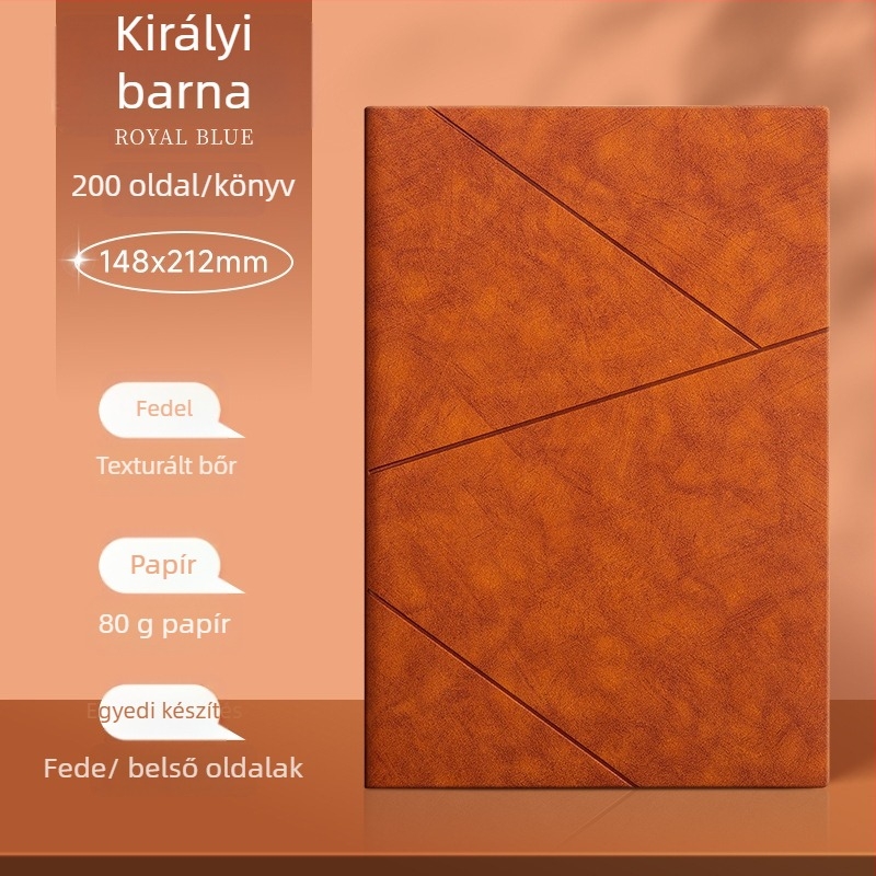Chenxin Notesz, imitált bőrtok, varrott kötés, Dowling papír, 100–200 oldal