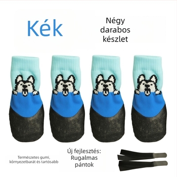 Kutyás mancs zokni: csúszásmentes, vízálló, puha talpú, tartós kutyafelszerelés (Poliészter; univerzális illeszkedés; IP engedély: Nem; Kereskedelmi export kizárva: Nem; Import státusz: Nem)