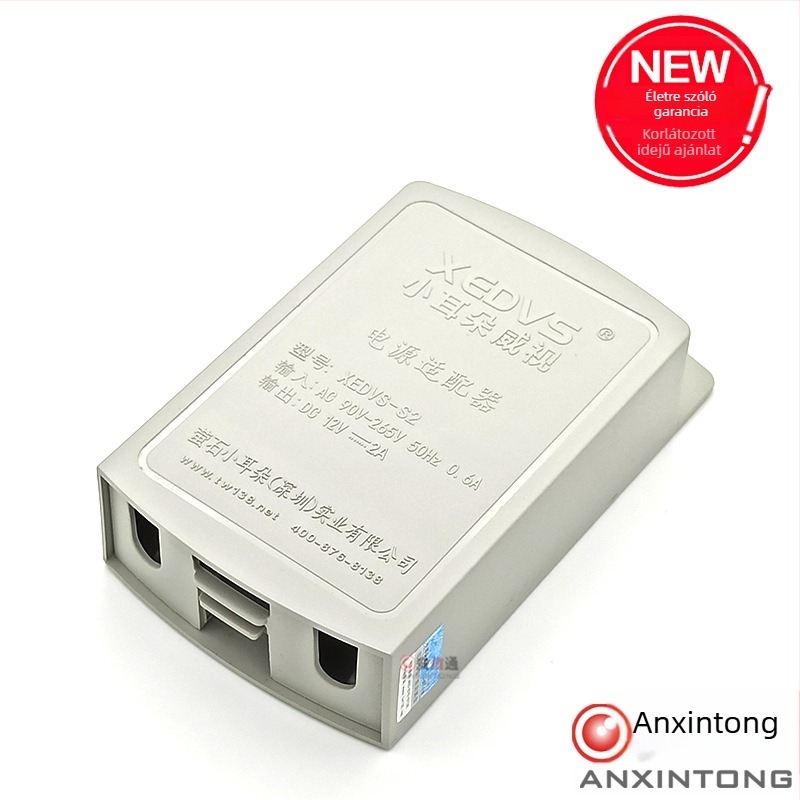 PWM-es AC/DC tápegység, 12V 2A (24W), bemenet 100-240VAC, beltéri/kültéri telepítés