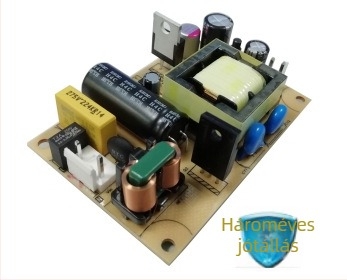 LO30-10B24 AC/DC tápegység modul PWM-rel, 24 V 30 W, bemenet 85-264 VAC / 100-370 VDC, hatékonyság 87%