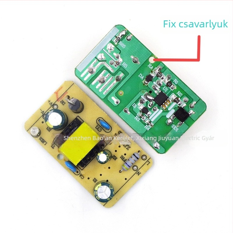 DC5V2A tápegység modul SZJYDQ, 5V2A sorozat, kapcsoló tápegység, 85% hatásfok, súly ~86 g