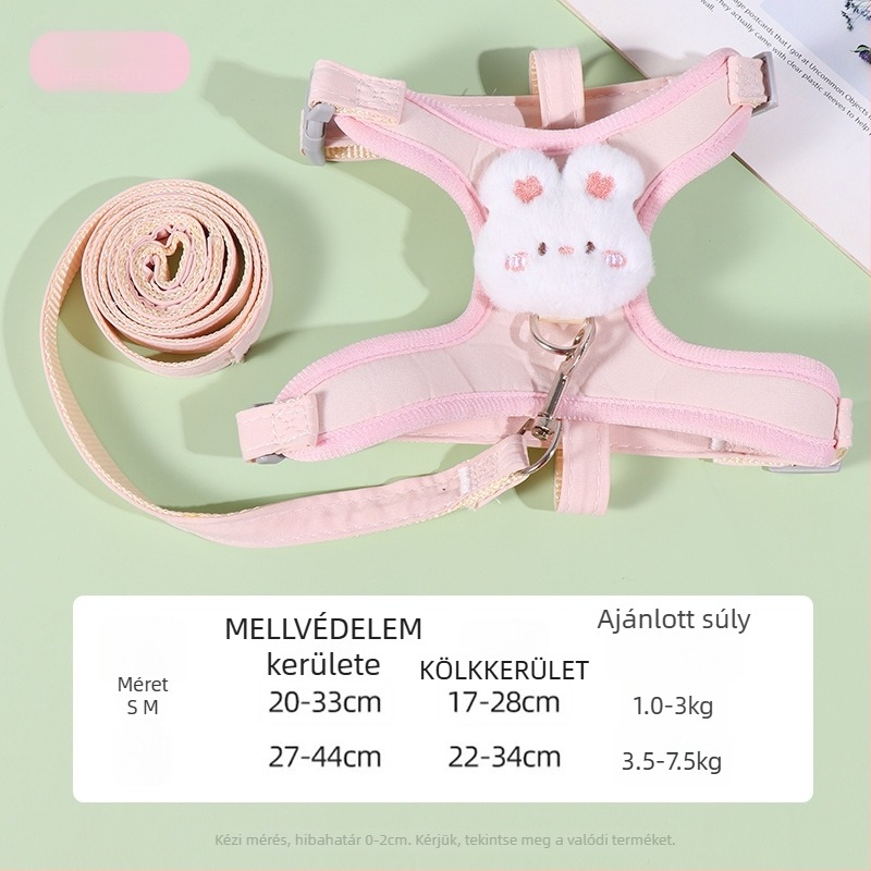 Nylon macska póráz, nem kihajtható; macskáknak; kötél-lánc kialakítás; dobozban 300 darab
