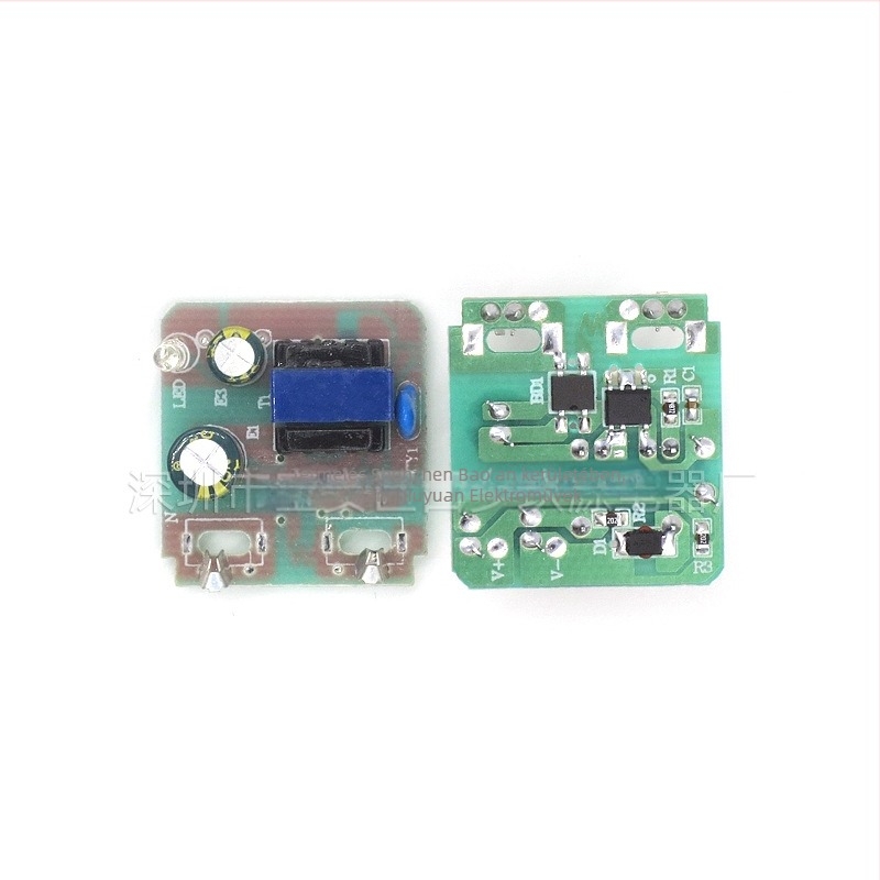 SZJYDQ 5V kapcsolóüzemű tápegység PCB, kimenet 800mA, hatékonyság 85%, tömeg ~70 g