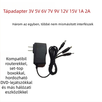 AC/DC tápegység PWM-vezérléssel, egyoldali topológiájú, 12V 1A, bemenet 100-240V
